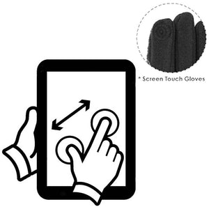 Soft Classic Plaid Smart Gloves Screen Touch Gloves