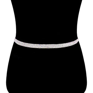 Silver 5 Rows Crystal Rhinestone Sash Ribbon Bridal Wedding Belt Headband Tie, timeless selection, sparkling rhinestone crystal Bridal Belt Sash, is exceptionally elegant, adding an exquisite detail to your wedding dress. Tie on your hair for a glamorous, beautiful headband elevating your hairdo on your super special day.