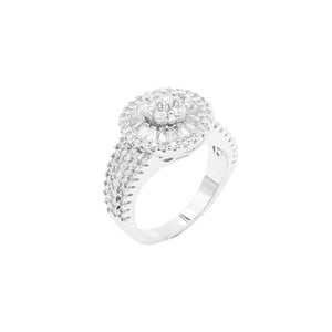 Silver CZ Embellished Round Ring, undoubtedly the most classic cut, the round cut styles are coveted for their versatility and breathtaking brilliance. If you prefer timeless glamour, these round ring is meant for you. Perfect gift for Birthday, Anniversary, Graduation, Mother’s Day, Valentines Day, Engagement, Wedding, Thank You, or just that spur of the moment.