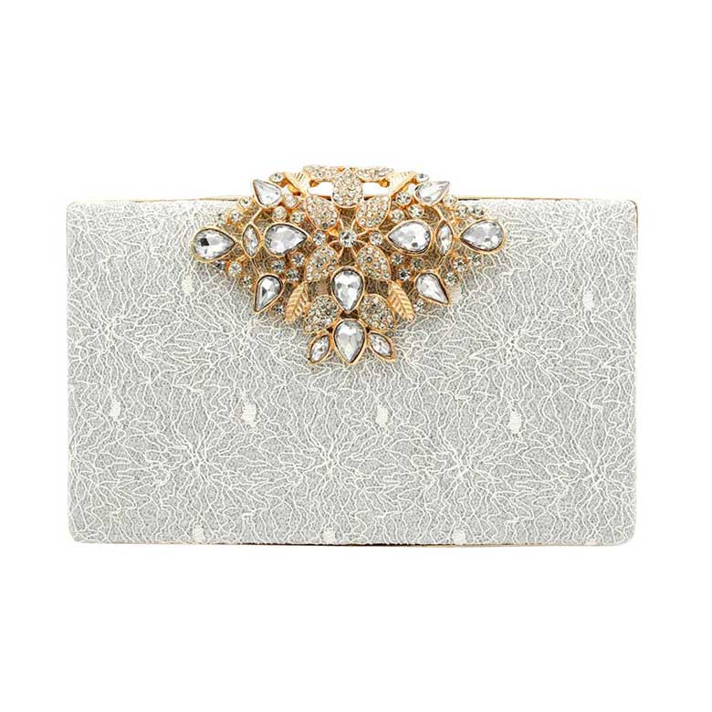 Diamond Flawless Crystal Clutch Bag