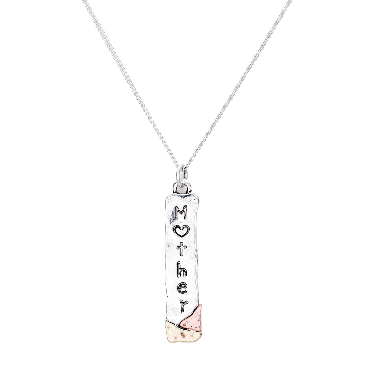 Silver Mother Metal Bar Pendant Necklace, these Mother metal bar necklace can light up any outfit, and make you feel absolutely flawless. Fabulous fashion and sleek style adds a pop of pretty color to your attire. Make your mother feel special by giving this  pendant necklace as a gift and expressing your love for your mother on this Mother's Day.