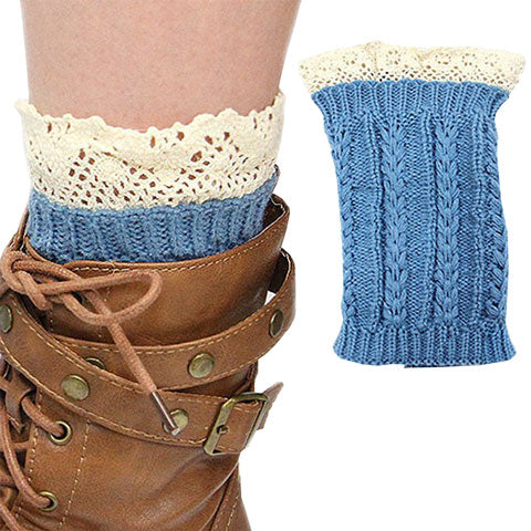 Turquoise Blue Medium Large Cutie Pie Acrylic Leg Warmer Boot Topper, soft cutie pie leg warmer will shield your legs from cold winter weather ensuring all day comfort. Boot topper is soft, comfortable and warm adding a touch of sleek style to your look, show off your trendsetting style when you wear this leg warmer boot topper.