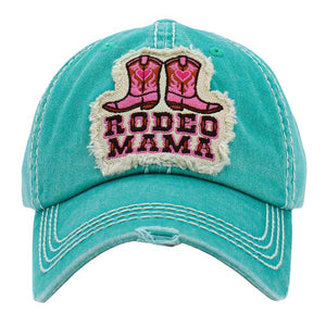 Turquoise Rodeo Mama Message Western Boots Vintage Baseball Cap, is a fun, cool & Message, Mother, Shoes, Western-themed cap that gives you a different yet beautiful look to amp up your confidence. Show your love for Mama with this beautiful Vintage Baseball Cap. An excellent gift for your mom on her any meaningful occasion.