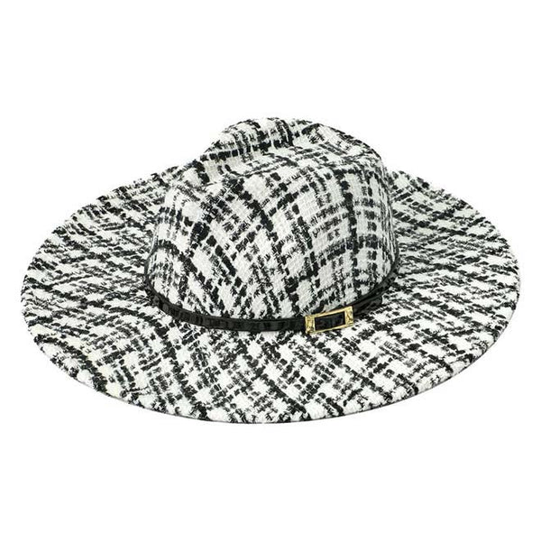 Black & White Belt Band Accented Panama Hat Panama Hat | Marina St Barth main image 2
