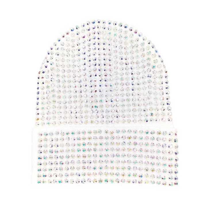 White Bling Studded Beanie Hat, The beanie hat is made of soft, gentle, skin-friendly, and elastic fabric, which is very comfortable to wear. This exquisite design is embellished with shimmering Bling Studded for the ultimate glam look! It provides warmth to your head and ears, protects you from the wind, and becomes your ideal companion in spring, autumn and winter. Suitable for wearing for a variety of outdoor activities, such as shopping, hiking, biking, mountaineering, rock climbing, etc.