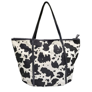 White Cow Patterned Faux Leather Shoulder Bag. Look like the ultimate fashionista carrying this small quilted bag! It will be your new favorite accessory. Easy to carry specially lightweight ideal for a night out on the town.  Perfect Gift for Birthday, Holiday, Christmas, New Years, Anniversary, Valentine's day.