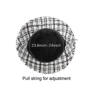 White Plaid Check Patterned Bucket Hat, show your trendy side with this Plaid Check Patterned bucket hat. adds a great accent to your wardrobe, This elegant, timeless & classic Bucket Hat looks fashionable. Perfect for that bad hair day, or simply casual everyday wear; Great gift for that fashionable on-trend friend. Perfect for both casual daily and outdoor activities, such as fishing, hunting, hiking, camping and beach.