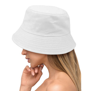 White Solid Bucket Hat, show your trendy side with this Solid corduroy bucket hat. Adds a great accent to your wardrobe, This elegant, timeless & classic Bucket Hat looks fashionable. Perfect for that bad hair day, or simply casual everyday wear; Accessorize the fun way with this solid Corduroy bucket hat.