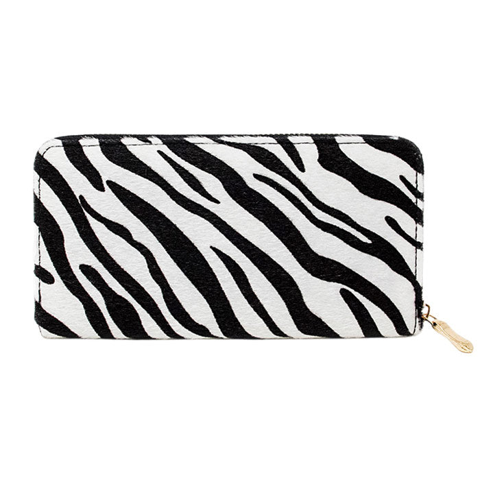 Beige Zebra Print Faux Fur Zipper Wallet, is a beautiful and trendy wallet with zebra print that will amp up your outlook. This zebra print wallet helps you to keep your handy items altogether, everywhere. Perfect for grab-and-go errands. Excellent for carrying money, a phone, cards, keys, etc.Perfect Birthday Gift, Anniversary Gift, Just Because Gift, Mother's day Gift, etc.
