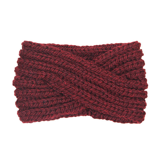 Soft Comfy Wide Solid Burgundy Twisted Soft Burgundy Knit Earmuff Headband Burgundy Twisted Knit Ear Warmer Headwrap, will shield your ears from cold winter ensuring all day comfort, knotted headband creates a cozy, trendy look. Earmuffs are soft & toasty you’ll want to wear them everywhere. Perfect Gift Birthday, Christmas, Holiday, Night Out