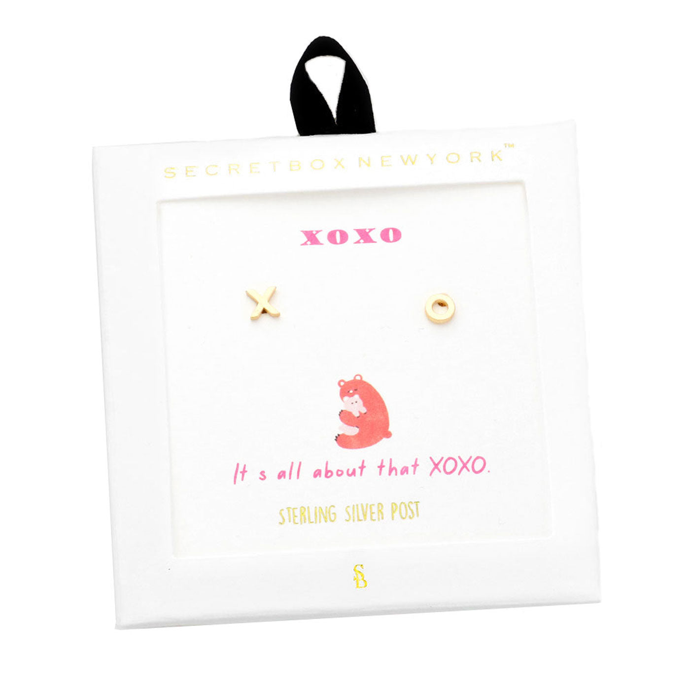 Worn Gold Secret Box Metal XO Message Stud Earrings, put on a pop of color to complete your ensemble. Beautifully crafted design adds a gorgeous glow to any outfit. Perfect for adding just the right amount of shimmer & shine. Perfect for Birthday Gift, Anniversary Gift, Mother's Day Gift, Graduation Gift, Valentine's Day Gift.